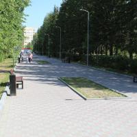 Сквер ул. Молодёжная-Макеева, Миасс - ООО МиассДорСтрой - Строительство дорог и аренда строительной техники